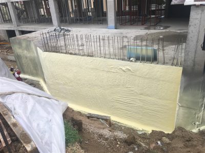Perde Beton Poliüretan Üstü Polyurea Kaplama